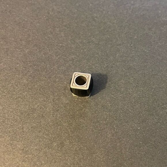 Brighton Ice Cube Bead Black NWOT - Picture 5 of 5